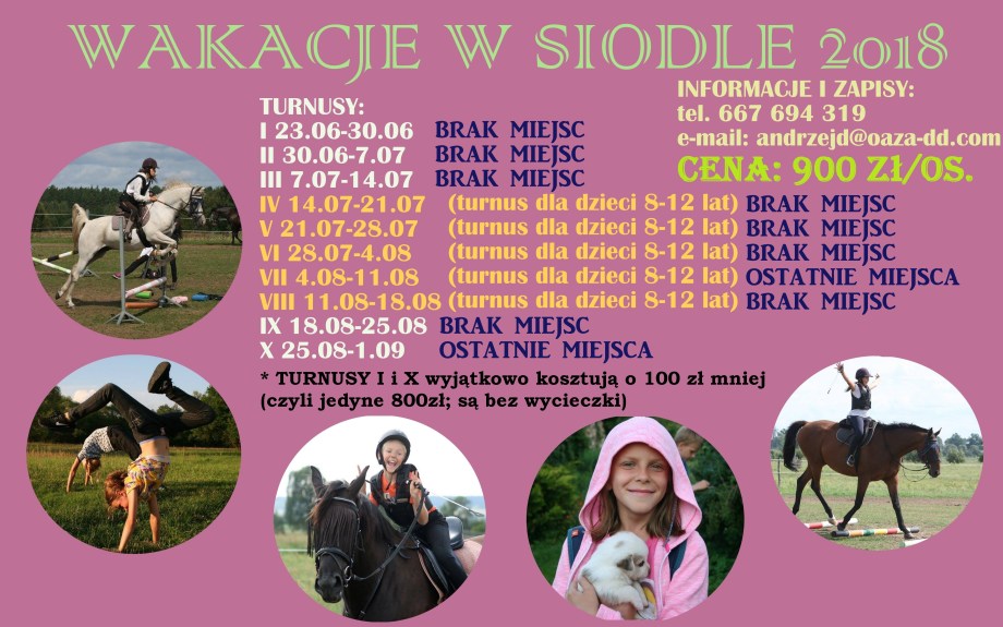 wakacje2018 — brak miejsc